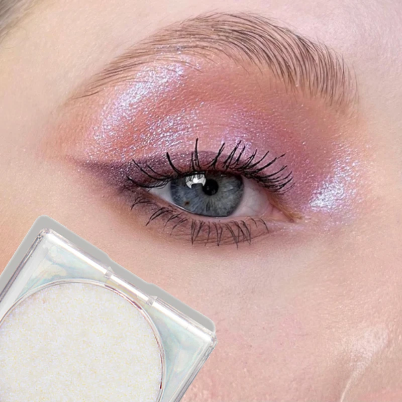 

Monochrome Glitter Eye Shadow Professional Makeup Long Lasting Waterproof Shining Eyeshadow Highlighter Sequins Eyes Cosmetics