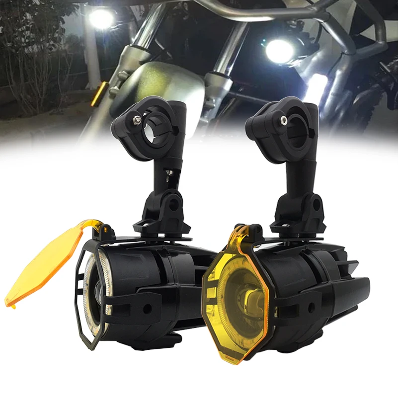 

Motorcycle Fog Lights For BMW R1200GS ADV F800GS F700GS F650GS S1000XR K1600 LED 40W Auxiliary Spotlight Assembly Driving Lamp .