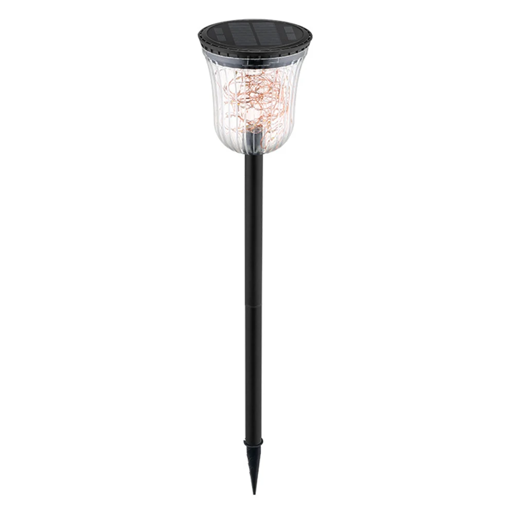 

Outdoor Lighting LED Ground Garden Decorative Small Tube Solar Light Torch Light Outdoor Waterproof Lawn Stake Lamp Garden