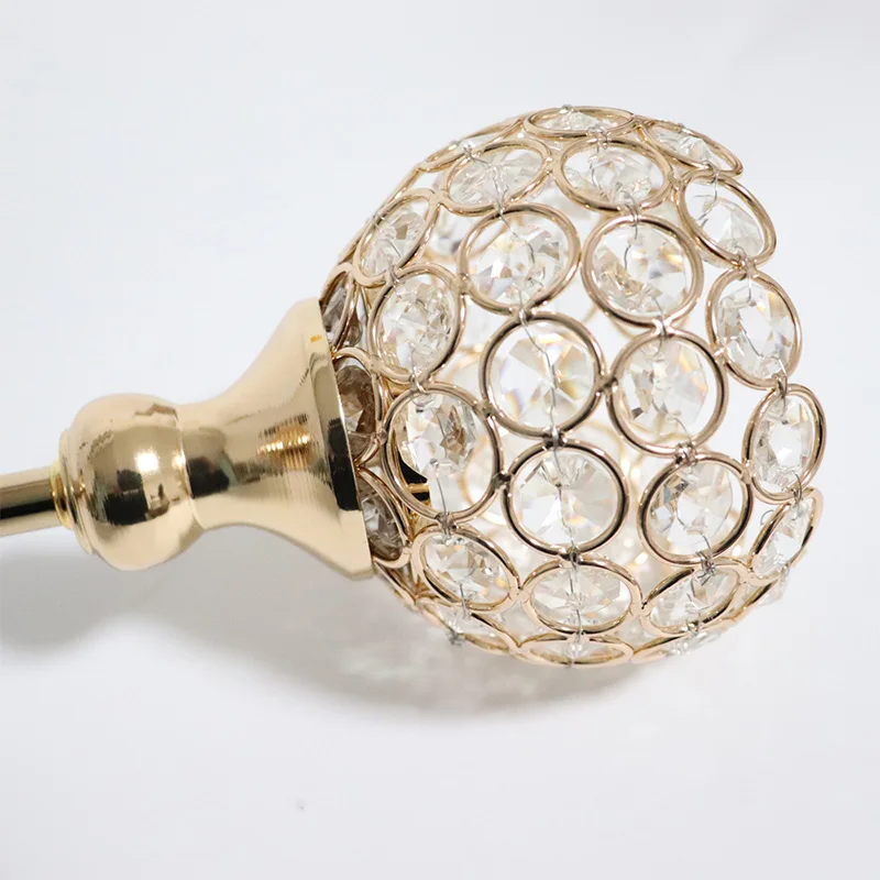 crystal tealight candle holders metal glass candlesticks wedding table centerpiece party christmas home decoration free global shipping