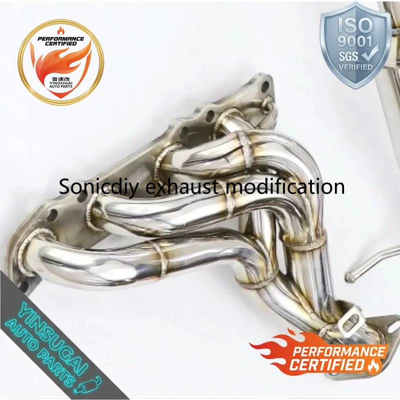 Высококачественный выпускной коллектор Sonicdiy из нержавеющей стали SS304 для Suzuki Jimny 2007-2021, гоночная модификация (art.: 3920dc392a3ca) - 3920dc392a3ca