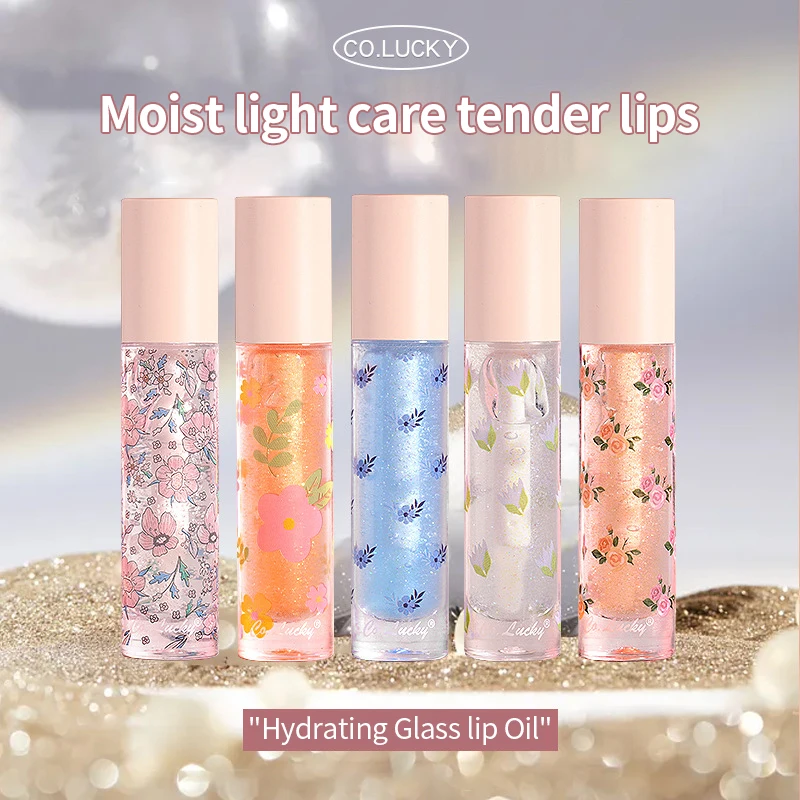 

Lip Oil Moisturizer Plumper Lip Gloss Long Lasting Transparent Lipgloss Base Watery Luster Glossy Lip Tint Waterproof Lips Makeu