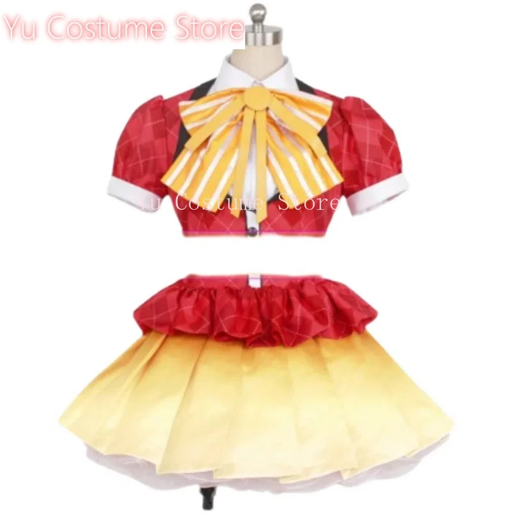 Zombie Land Saga Minamoto Sakura Nikaido Saki Mizuno Ai Konno Junko Косплей Костюм Cos Game Аниме Вечеринка