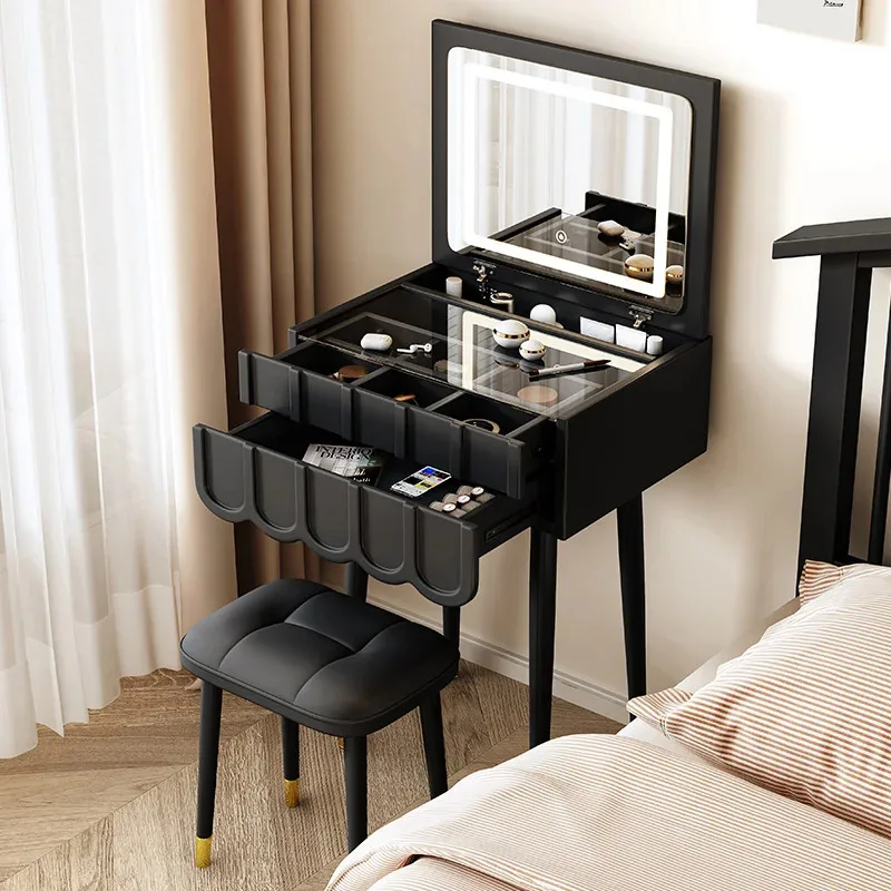Lustro do sypialni toaletka przechowywania Nordic Girl szuflada makijaż luksusowe meble salonu Coiffeuse De Chambre
