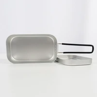 adult outdoor outing camping cooking artifact aluminum lunch box travel portable japanese lunch box
