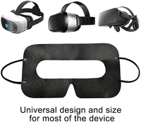 50pcs vr eye mask cover sweat and breathable disposable non woven fabrics for oculus quest 2 head strap vr accessories oculos