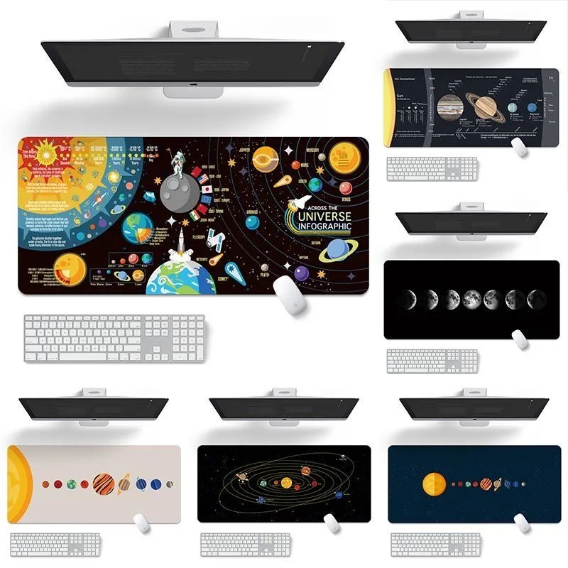 

300x600x4mm Big Large Mouse Pad Universe Starry Sky Family Laptop Gamer Rubber Mouse Mat Mouse Pad Desk Gaming Mouse Pads