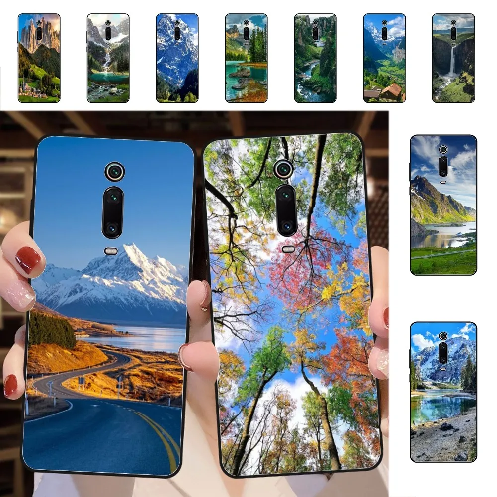 

Natural Phone Case For Redmi 5 6 7 8 9 10 plus pro 6 7 8 9 A GO K20 K30 K40 pro plus F3 Fundas