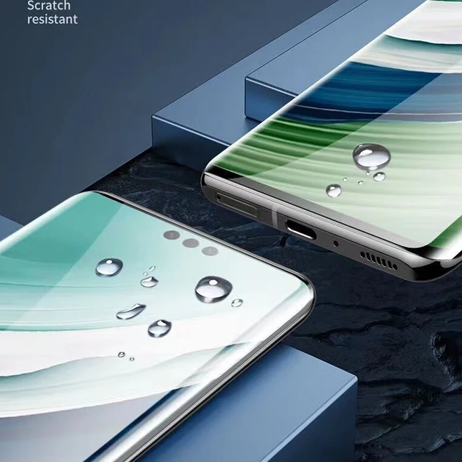 3 шт. 3D закаленное стекло для Oppo Reno12 Pro Защитная пленка экрана с полным покрытием
