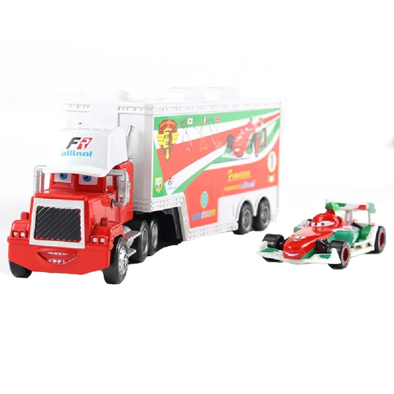 Игрушечные машинки Disney Pixar Тачки 2 Молния Маккуин Джексон шторм Мак дядюшка