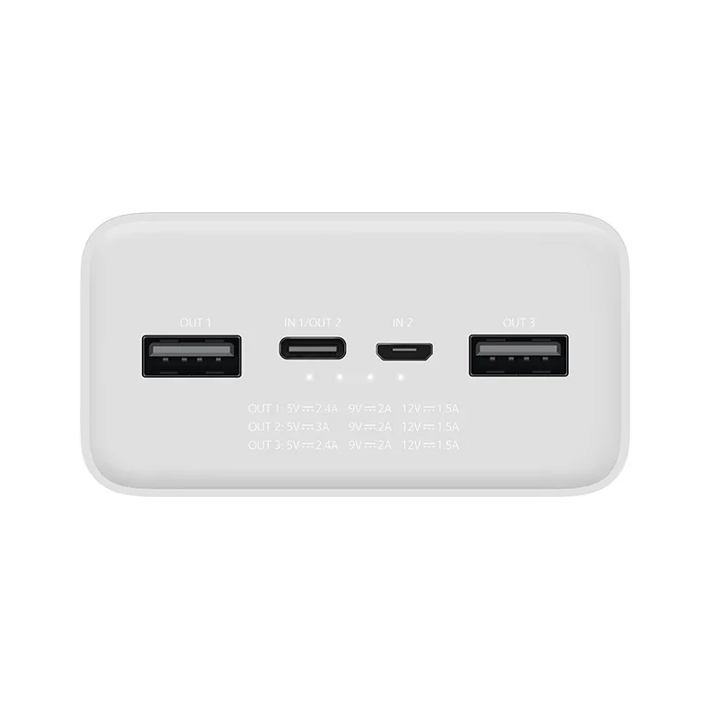 30000 мАч Xiaomi Power Bank 3 внешний аккумулятор USB Type C 18 Вт быстрая зарядка портативный Mi