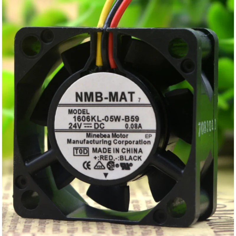 Новый вентилятор охлаждения ЦП для NMB 1606KL-05W-B59 для NMB-MAT 24V 0.08A 3-проводной с обнаружением сигнала 40*40*15 мм