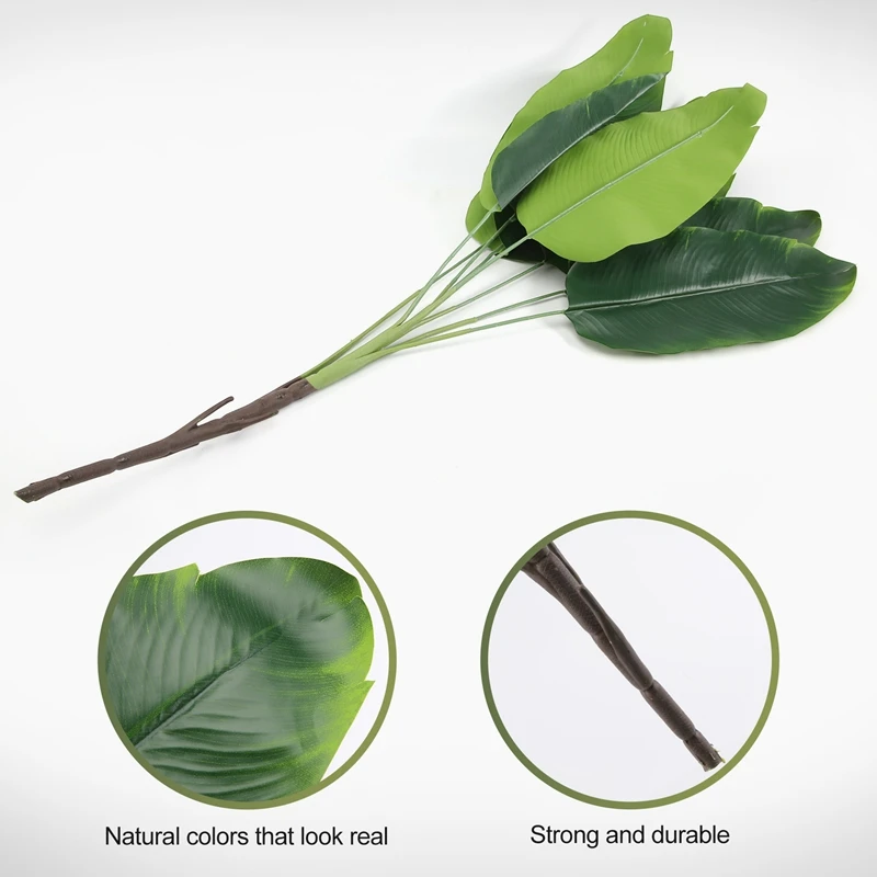 Искусственные растения тропические листья банановое дерево искусственный