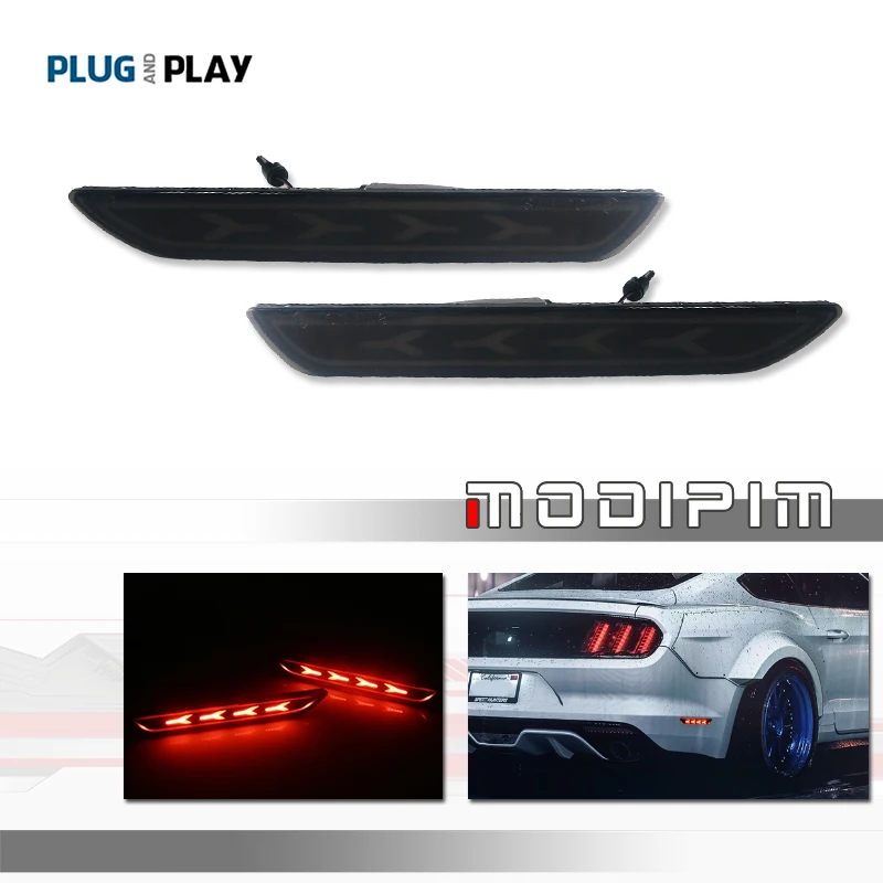 

Лампы-поворотники для заднего бампера и Ford Mustang