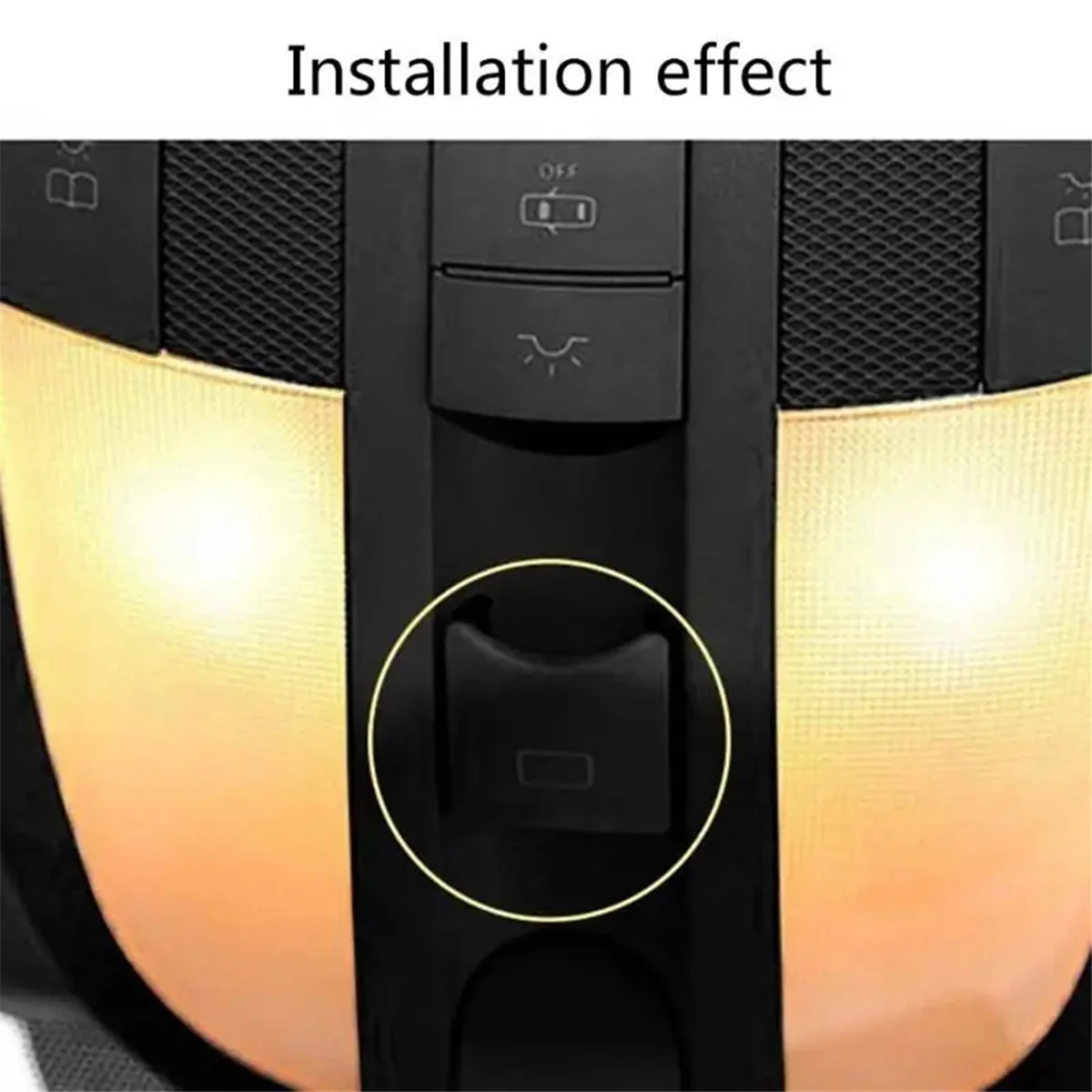 Для Mercedes Benz W164 W251 ML Class R люк на крыше кнопка из АБС-пластика панель управления