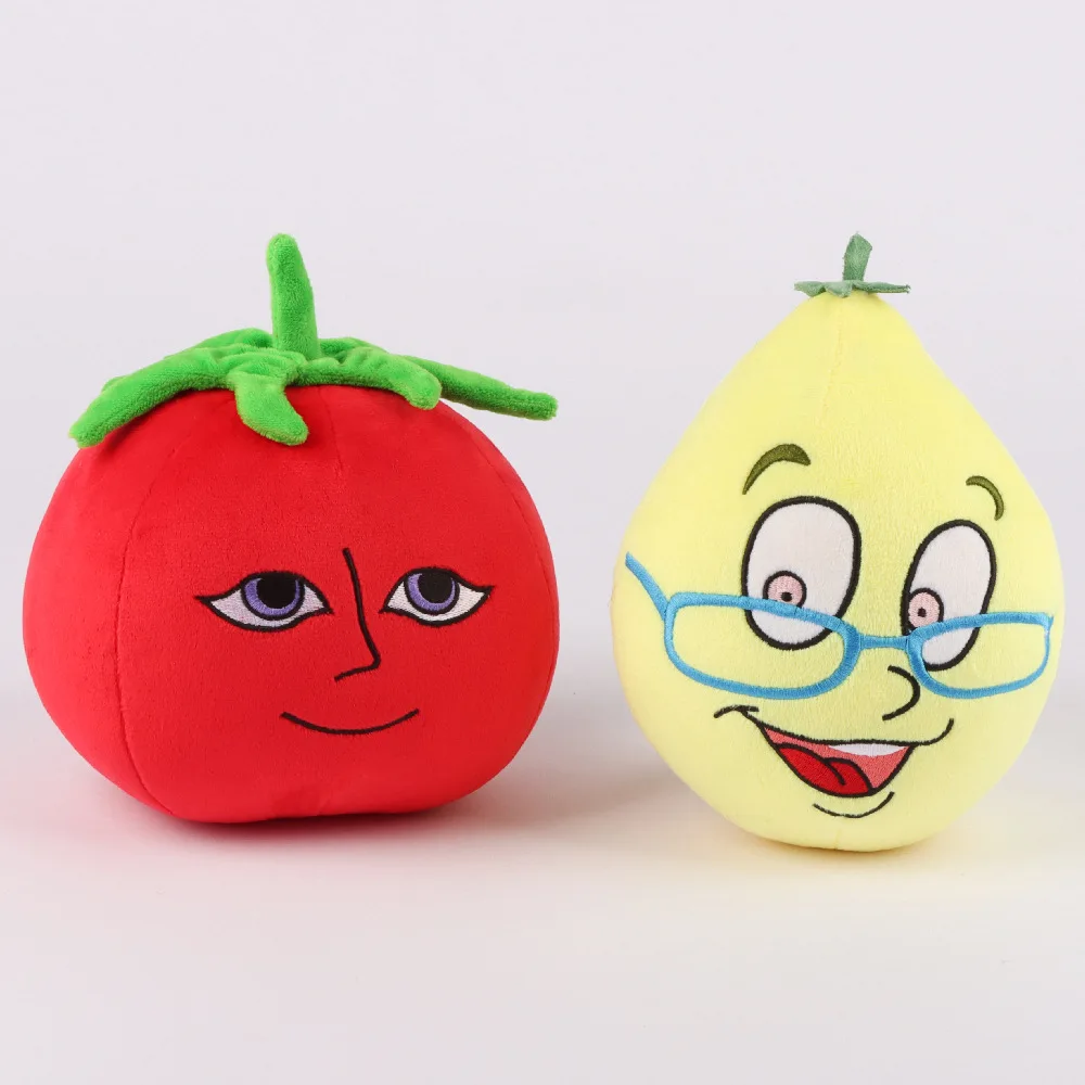 

Ms.LemonS And Mr.TomatoS Plush Toy Soft Stuffed Game Character Fruit Tomato Lemon Plushie Doll Fans Colllection Kids Gifts