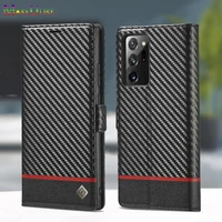 magnetic case for samsung galaxy note 20 ultra note20 wallet case pu leather classic black flip cover for samsung note 20 ultra