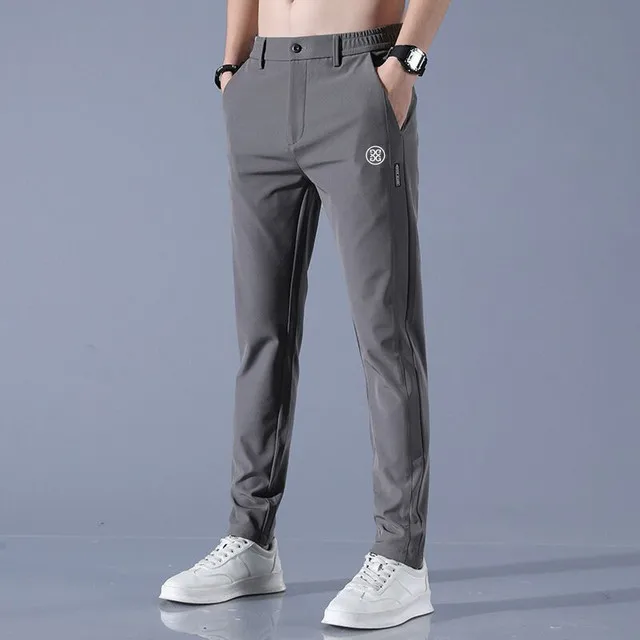 2023 Spring Summer Autumn Men's Golf Pants High Quality Elasticity Fashion Casual Breathable J Lindeberg Trousers