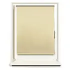 Штора рулонная светонепроницаемая (Блэкаут) BRABIX 120х175 см, кремовыйсеребро, 606018