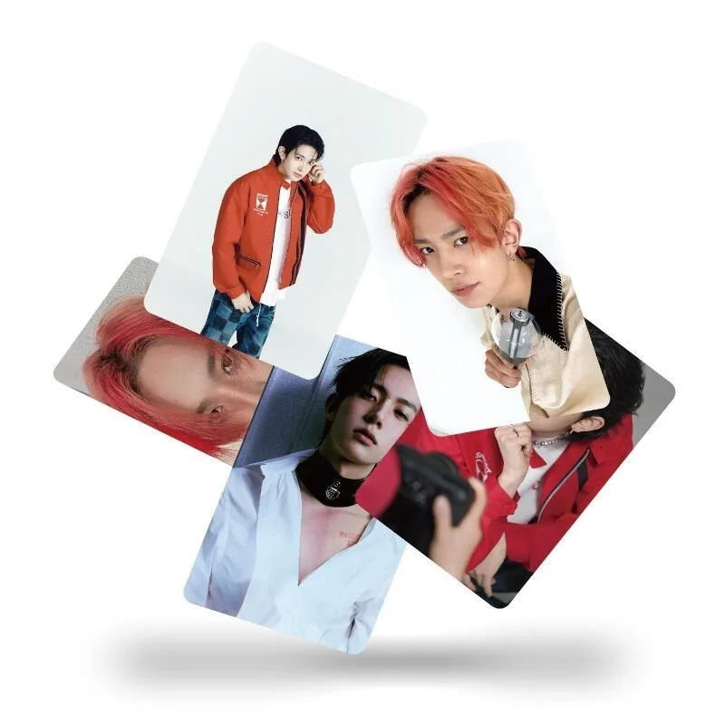 Фото 55 шт. ENHYPENS Kpop-мерч: высококачественные лазерные мини-карточки с изображением Чонвона, Джея, Джейка, Сонхуна, Суно. Коллекционные карточки для фанатов, подарок. №3