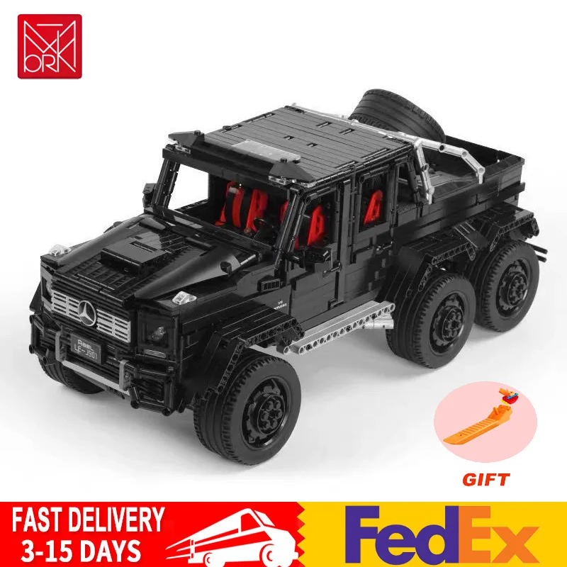 

Compatible with Lego High-Tech Mork AMG Offroad vehicle Building Blocks Models MOC Kit Bricks Toys for Kids Boys Christmas Gifts