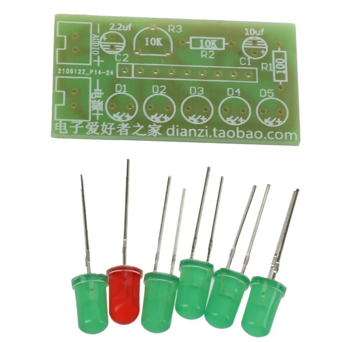 Фото DT75BG KA2284 Измеритель уровня звука с LED-индикатором, набор для самостоятельной сборки №4