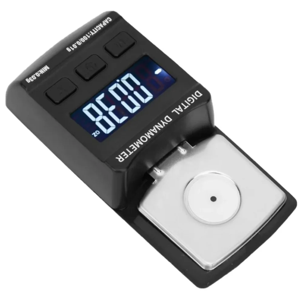 

Малый размер цифровой проигрыватель силы весы дизайн подсветки ЖК-экран стилус датчик силы черный цвет портативный