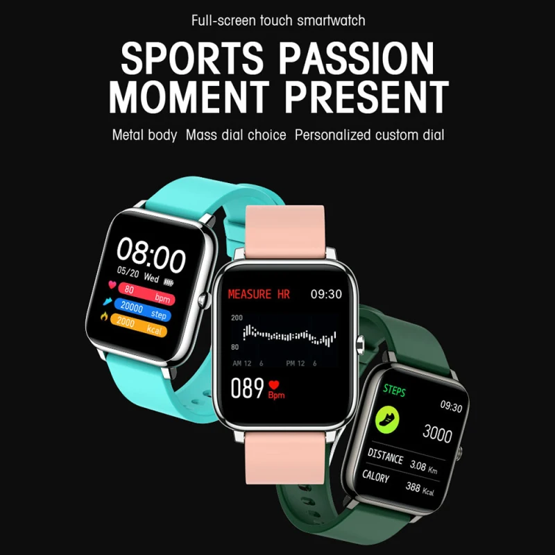 

Watch Heart Blood Pressure Sleep Monitor Sports Fitness Tracker Waterproof For Android Ios Smart Watch Smart Bracelet
