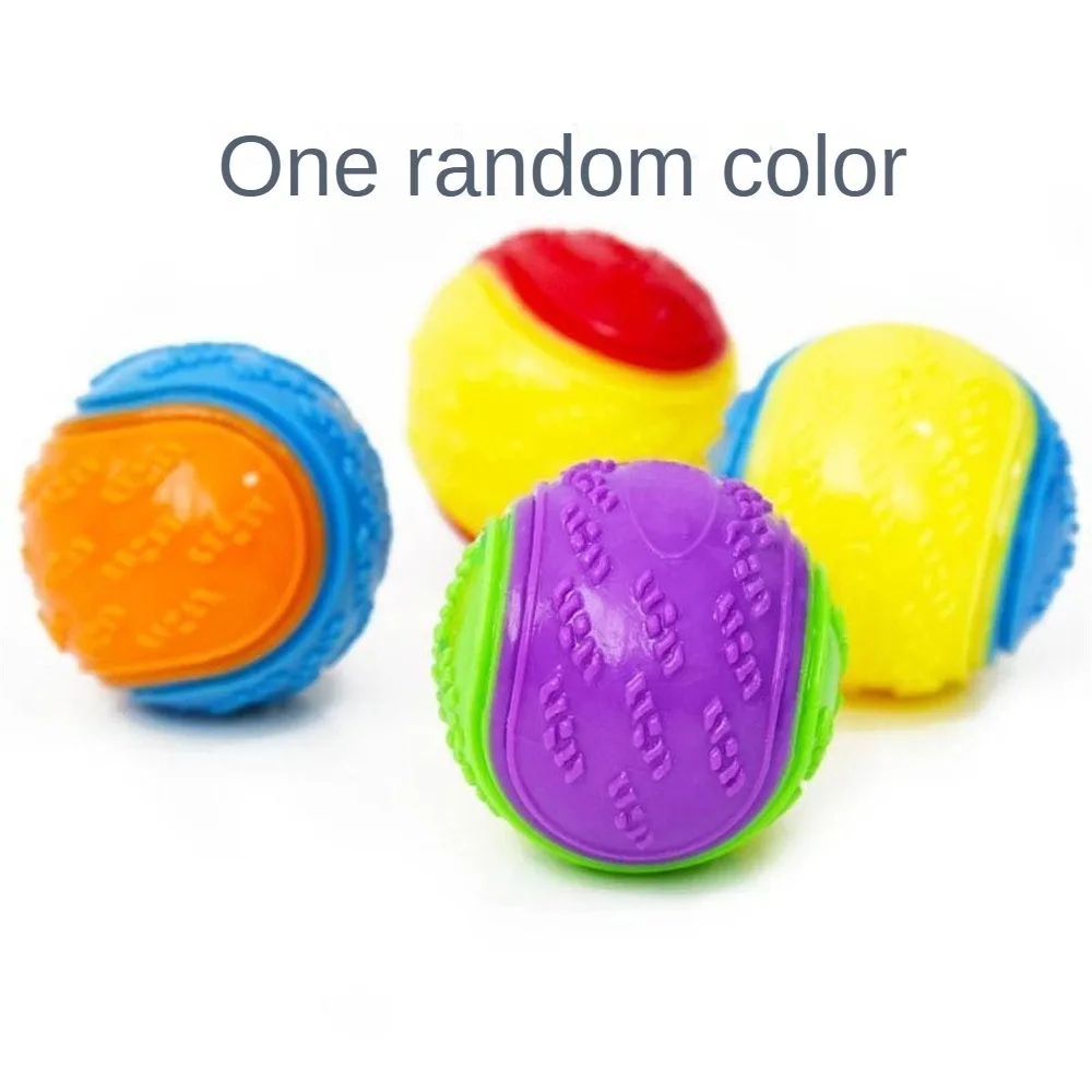 

Toy Ball Rubber Ball Safety Entertainment Toy The Dog Bouncy Ball Wear-resistant Household Molar Pet Game Portable Puppies