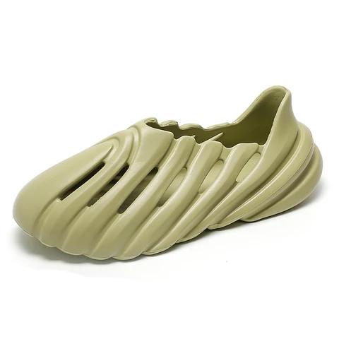 Новое поступление, обувь без шнуровки унисекс Yeez из пенопласта, дышащие крутые пляжные сандалии, легкие летние сланцы для мужчин и женщин, размеры 36-45