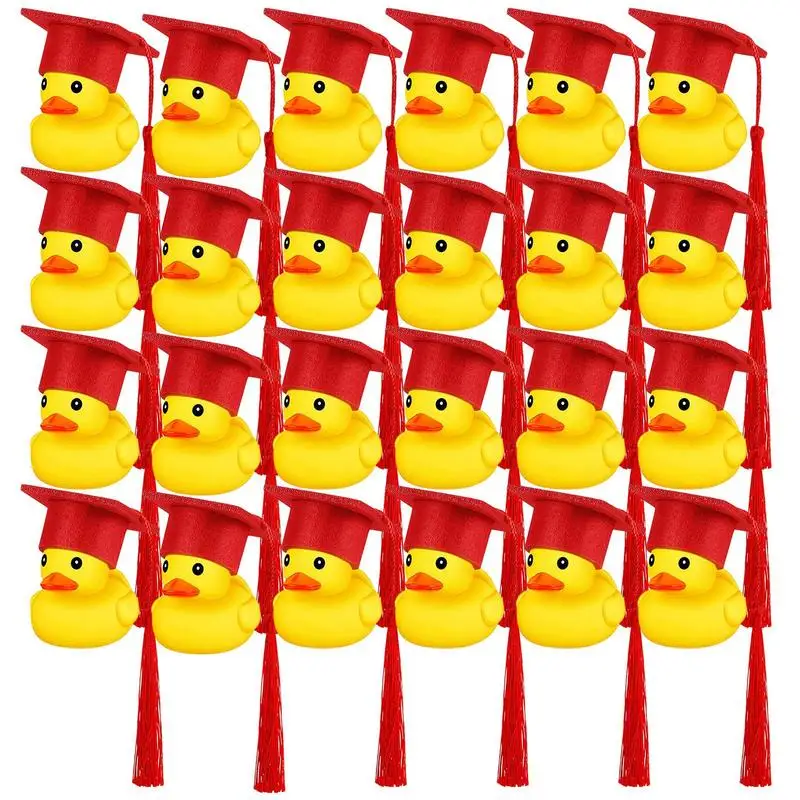 

Graduation Ducks Graduation Hat Mini Rubber Soft Graduation Ducks Party Favors Rubber Ducks For Birthday Party Party Favors