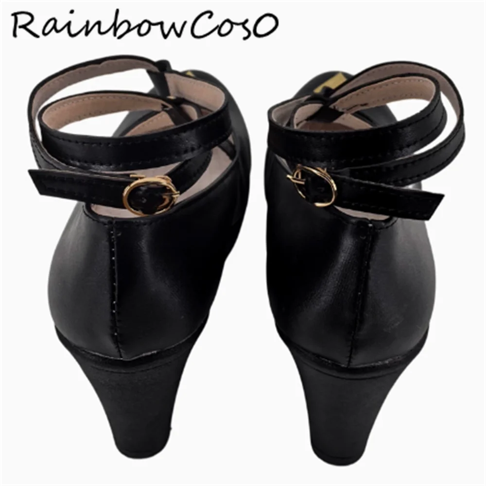 Фото Virtuosa Arknights Обувь для косплея Сапоги Игра Аниме Вечеринка Хэллоуин RainbowCos0 W4905 №5