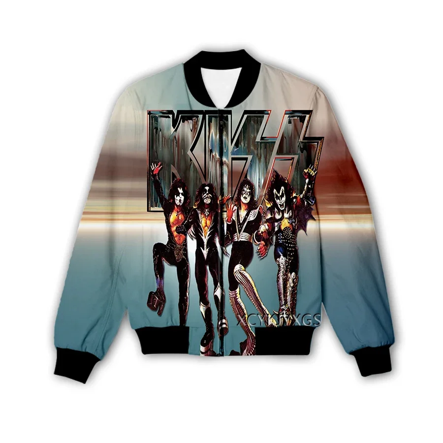 Новый модный мужской/женский браслет Kiss Band phechion с 3D принтом модная уличная одежда