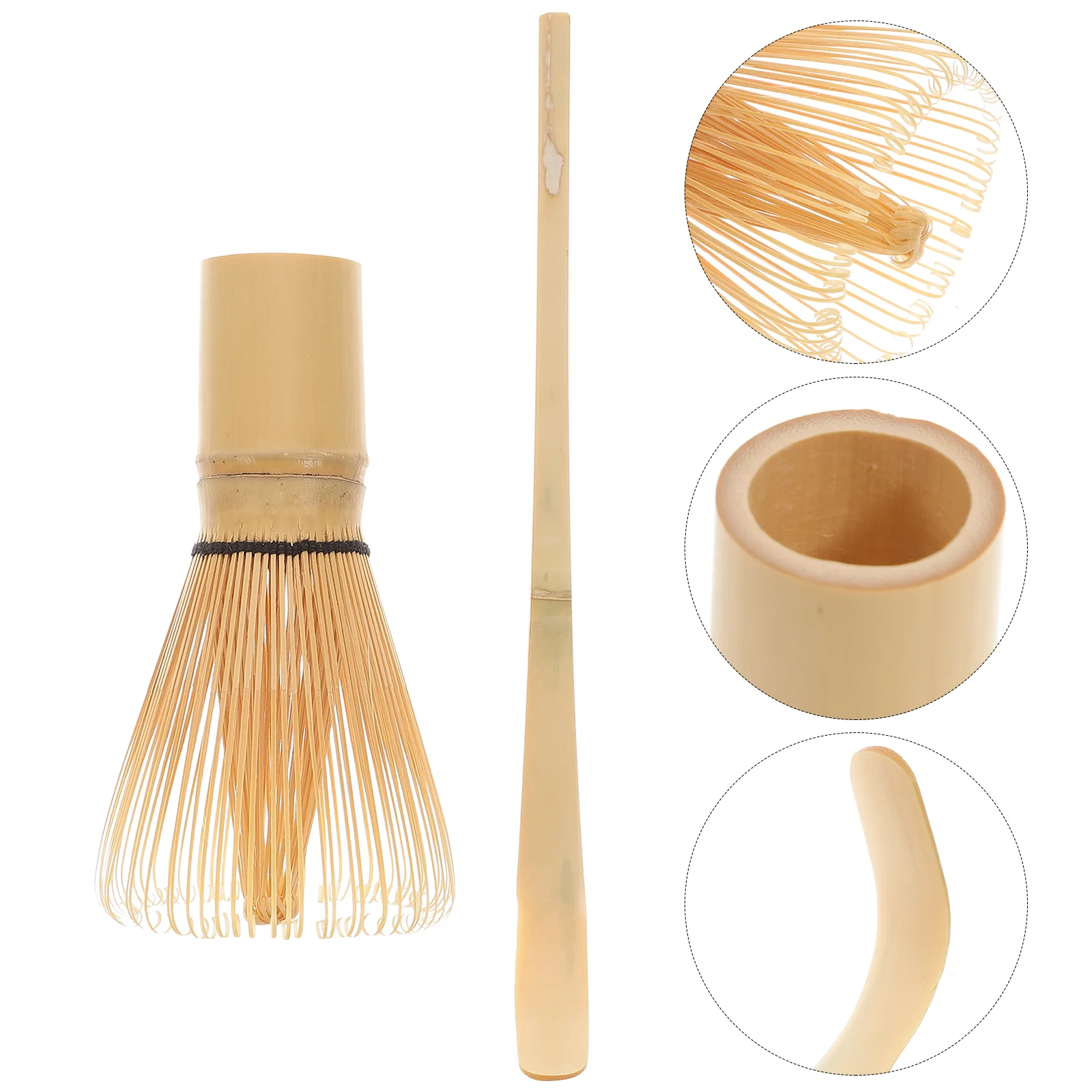 

Чайная ложка из бамбука, японская кисть, аксессуары для церемонии, набор зеленых инструментов для китайского кунг-фу