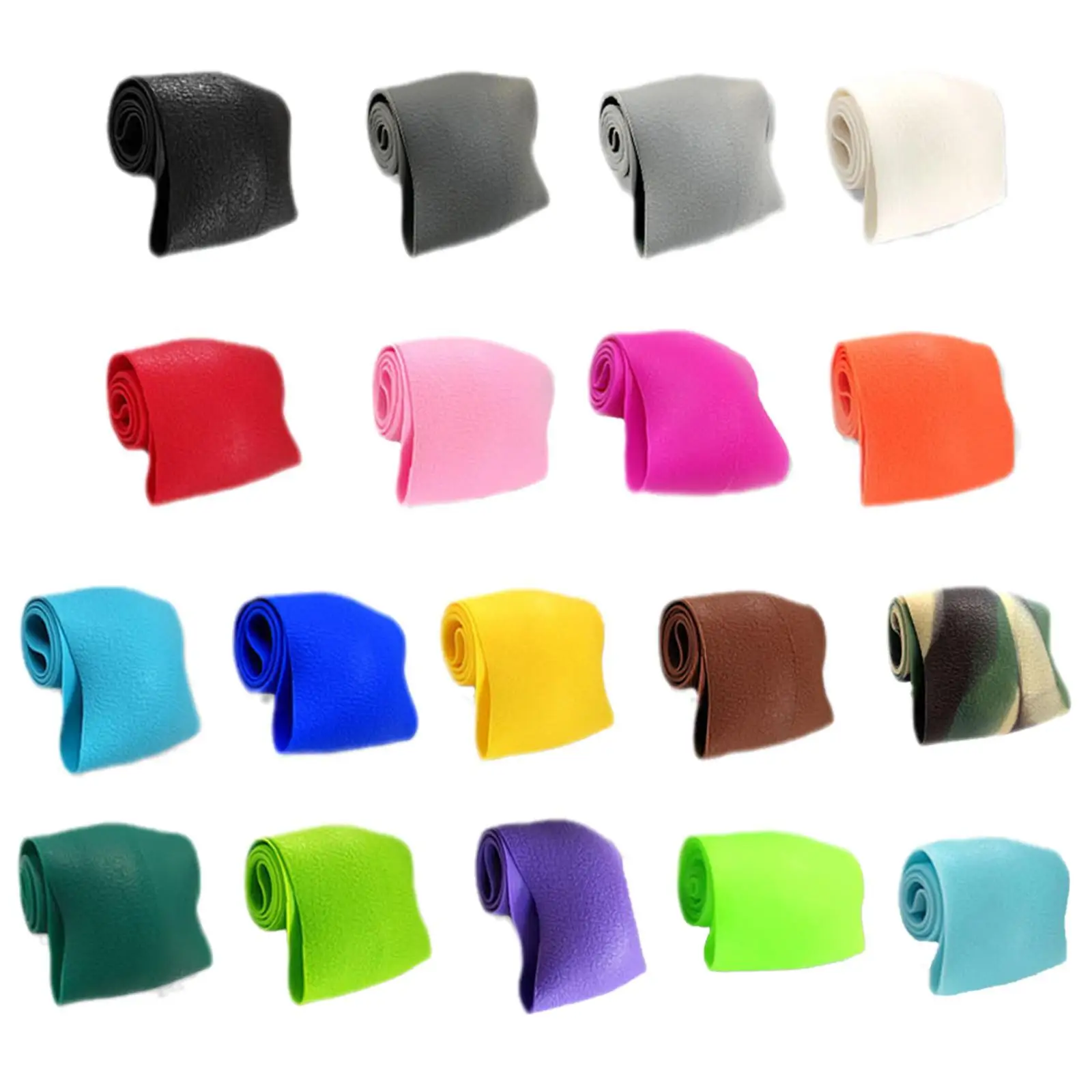 

Car Universal Silicone Steering Wheel Cover Elastic Glove Cover Texture Soft Multi Color Auto Decoration DIY Covers Accessories