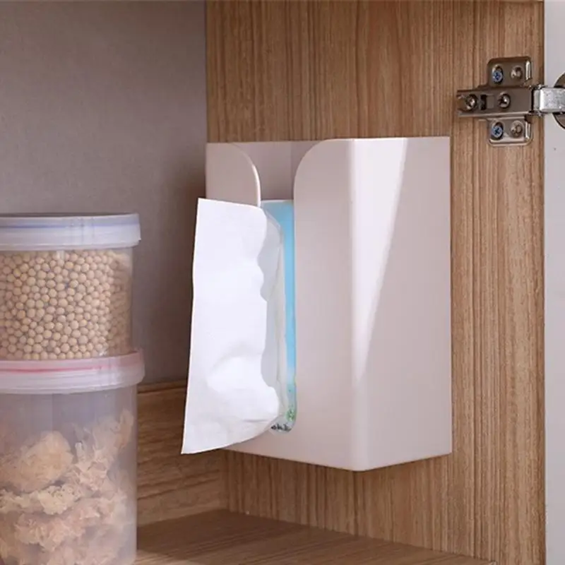 Самоклеящаяся коробка для салфеток настенный держатель кухонный инструмент