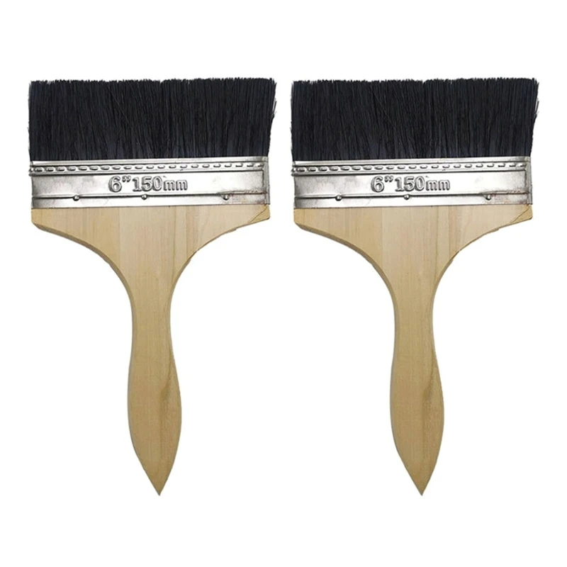 

2Pack Paint Brushes for Walls Trim Paint Brushes Stain Brush Paint Brushes