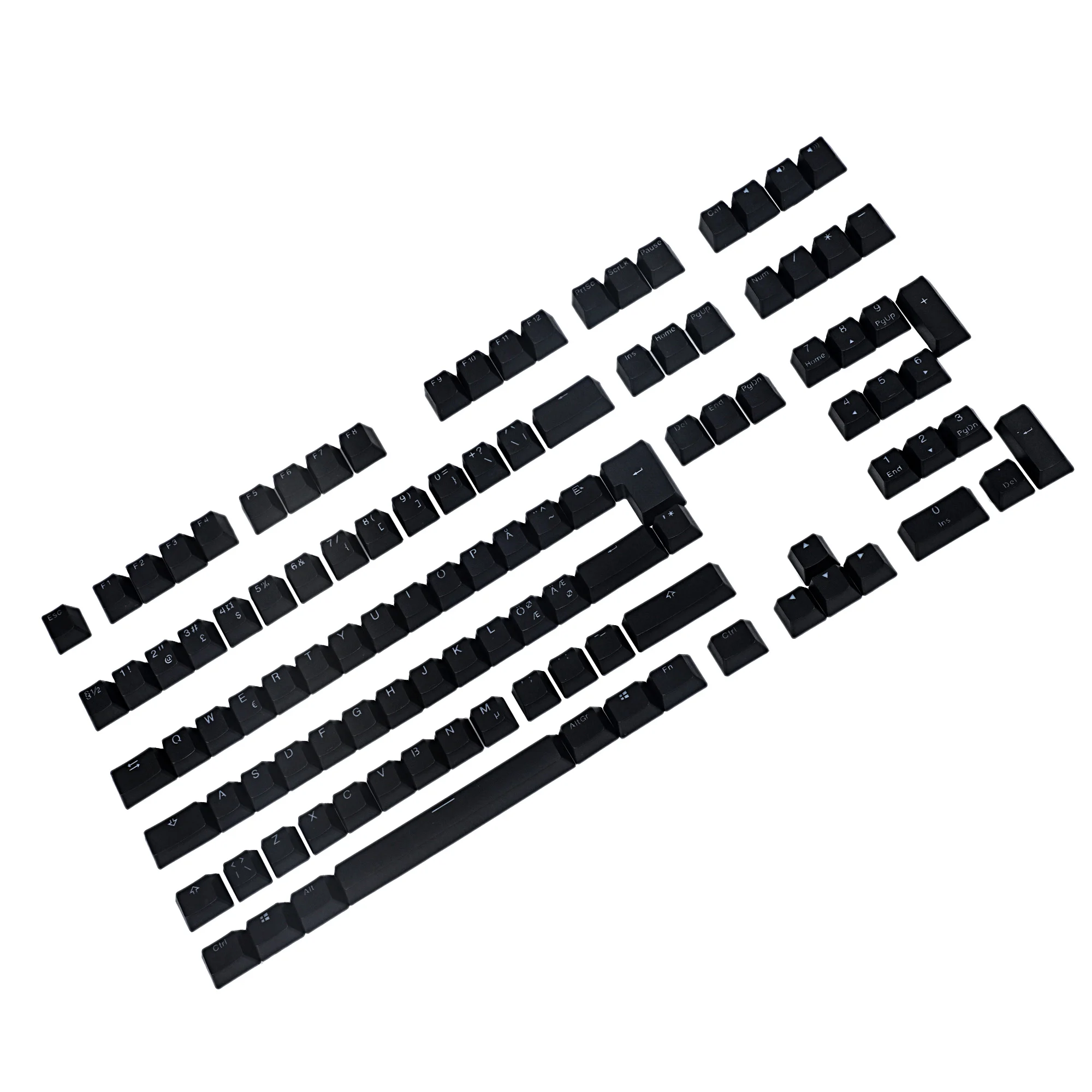 

Double Shot PBT Shine Through OEM Profile Keycap set Suitable For Cherry MX Switches Mechanical Keyboard