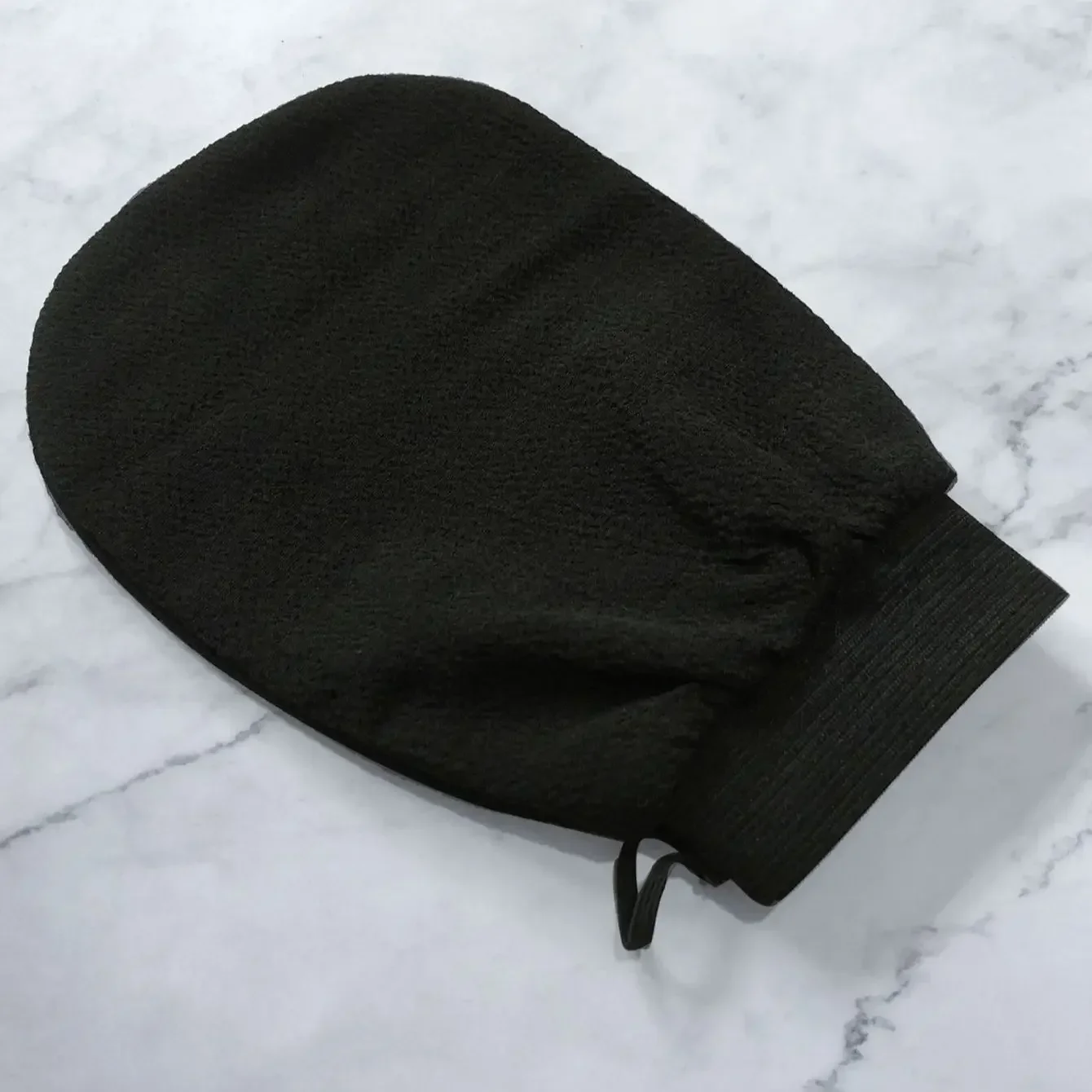 1 шт. черная Марокканская кожа искусственная отшелушивающие перчатки для ванной