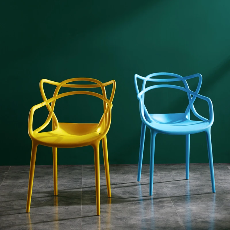 

Современные дизайнерские обеденные стулья, эргономичные уличные обеденные стулья в скандинавском стиле, расслабляющие Уникальные Обеденные Стулья, кухонная мебель WZ50DC