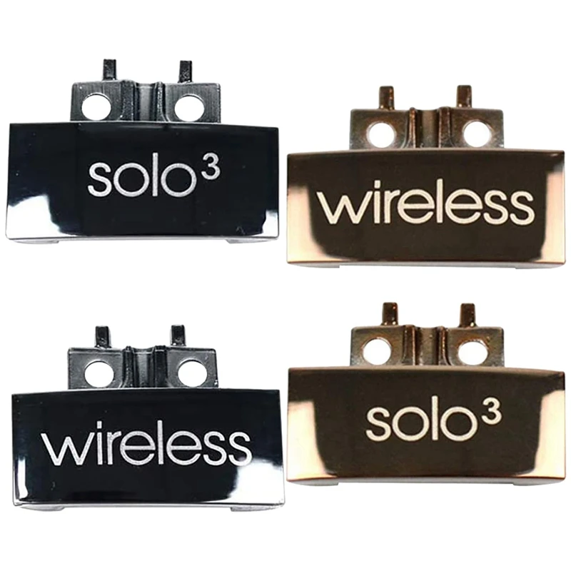 

2 Pair Hinge Replacement Headband Connector Hinge Clip Cover For Beats Solo 3 Wireless Headphones Silver & Golden
