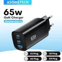 Название продукта: Зарядное устройство ASOMETECH GaN USB Type-C, 65 Вт 
Ссылка: