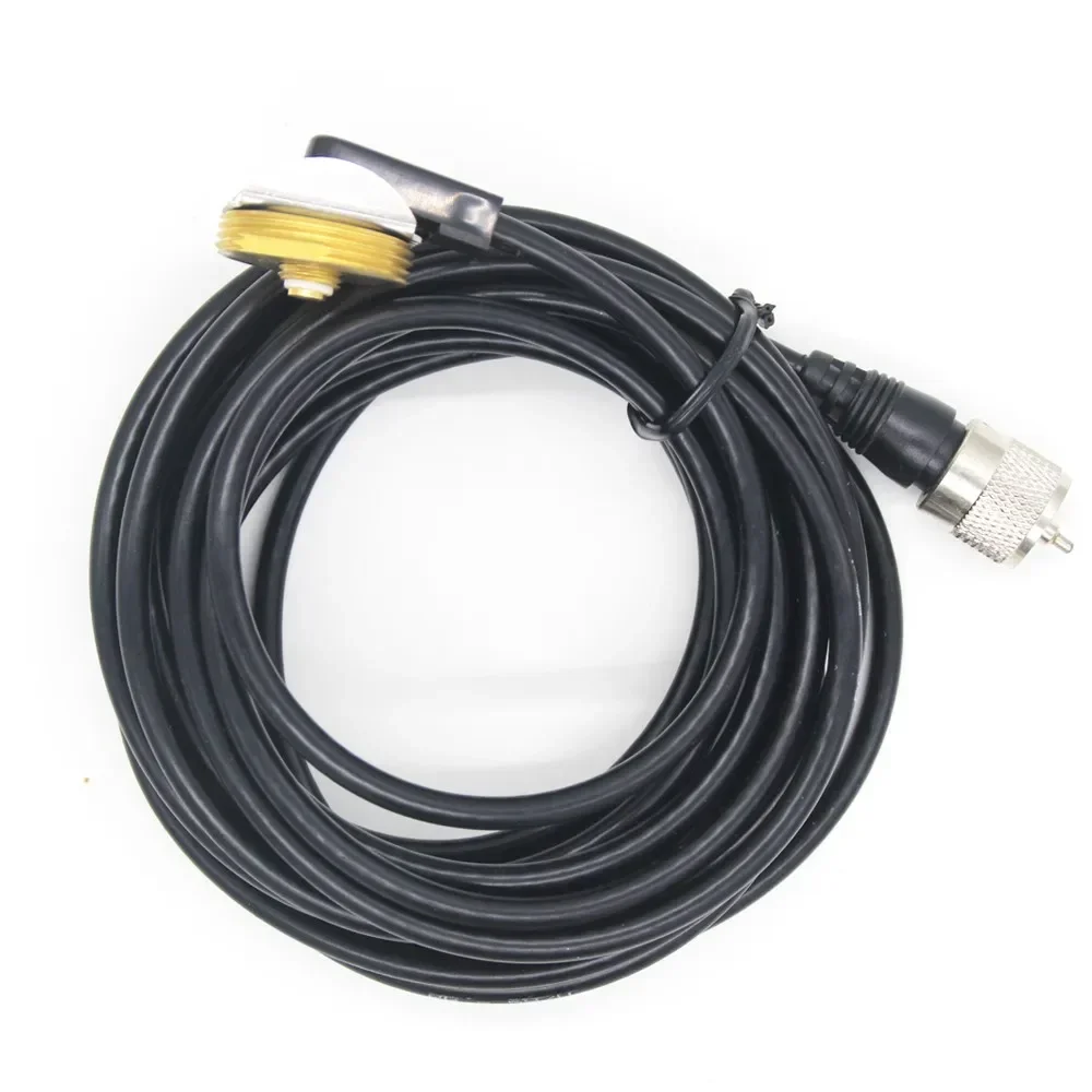 Для PL259 CB Radio NMO Кронштейн для крепления антенны 5 м RG58 Удлинительный кабель рации