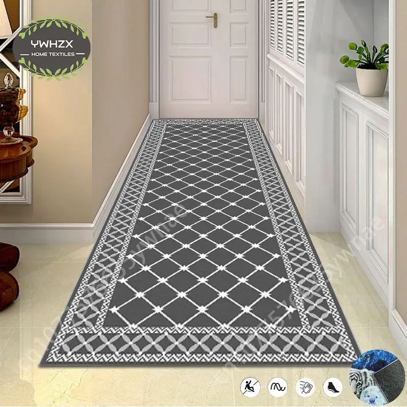 

Boho Geometric Pattern Felt Carpet for Living Room Entrance Door Decor Washable Floor Lounge Sofa Chair Rug Non-slip Bedroom Mat