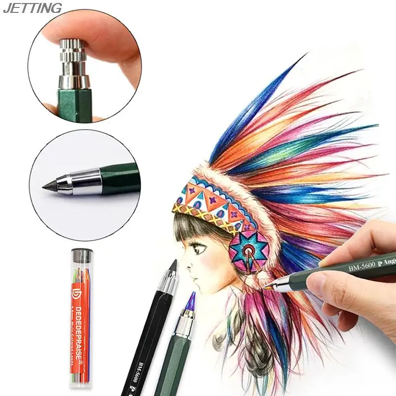 

NEW 5.6mm Mechanical Automatic Pencils Charcoal Graphite Pencil Lead Sketch Drawing Lead Core Painting Art Pencil