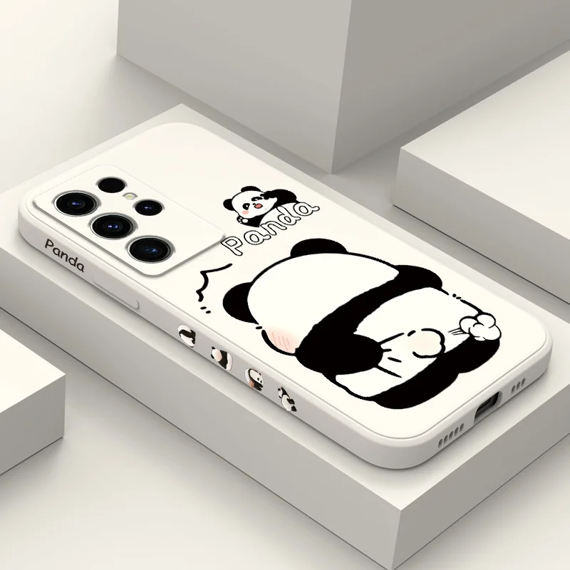 Чехол Tickle Panda для телефона Samsung Galaxy S24 S23 S22 S21 S20 S10 S10E Ultra Plus FE Note 20 10 чехол