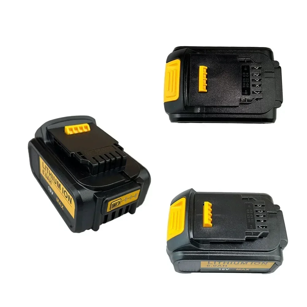 Для DeWalt 18 В 6000 мАч литиевые аккумуляторы для электроинструментов Dewalt Tools 6 0 Ач DCB200