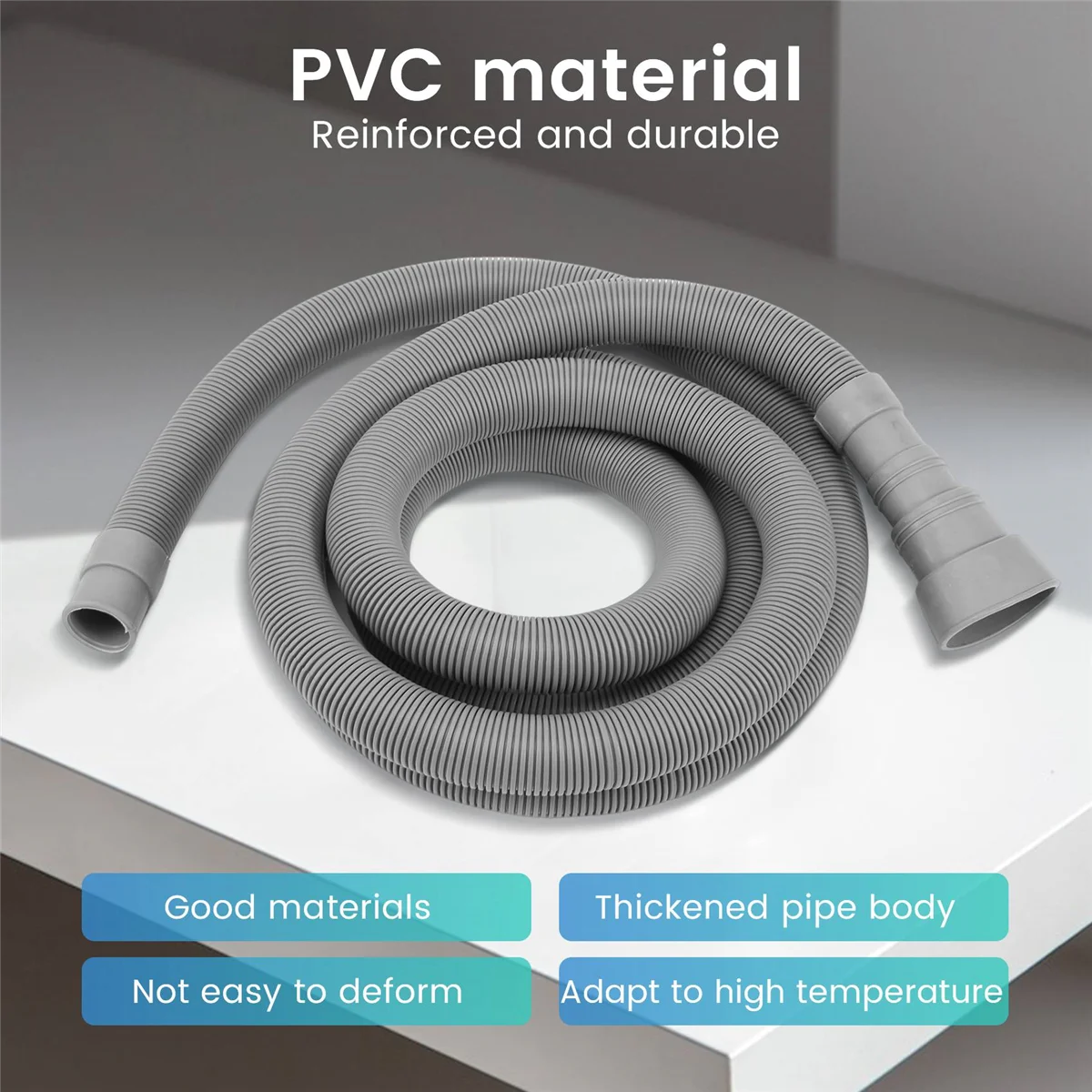 Удлинитель сливного шланга для посудомоечной машины 2 5 м стиральная труба с