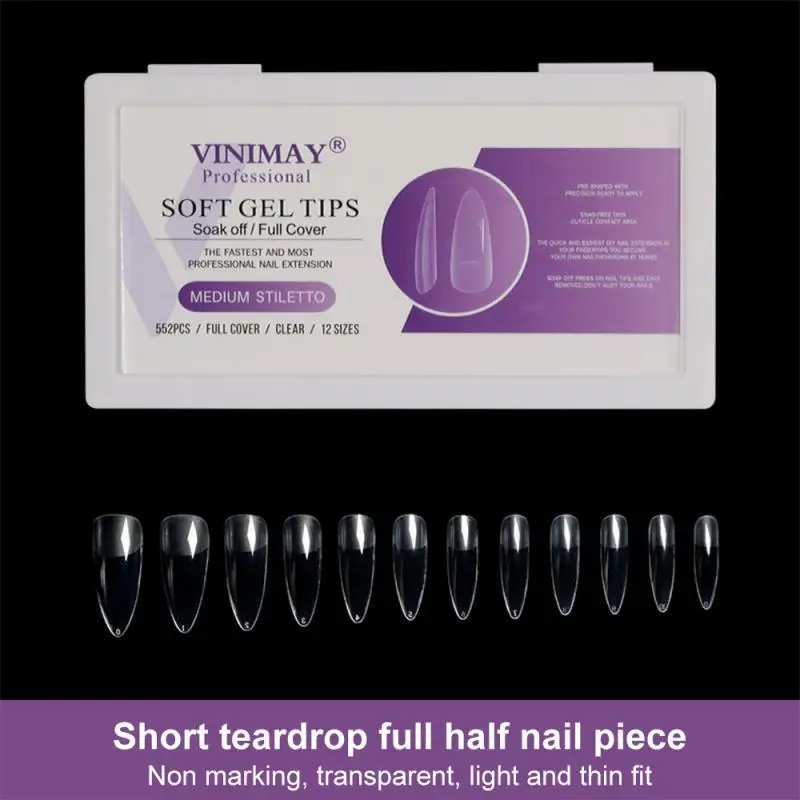 

Nail Wearing Comfortable Fit High Toughness Nail Enhancement Tablets Fake Nails Flexible And Not Easily Broken Nail Patches