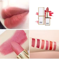 6 colors velvet matte lipstick natural long lasting waterproof easy to wear nonstick cup lip makeup sexy charming lady cosmetics